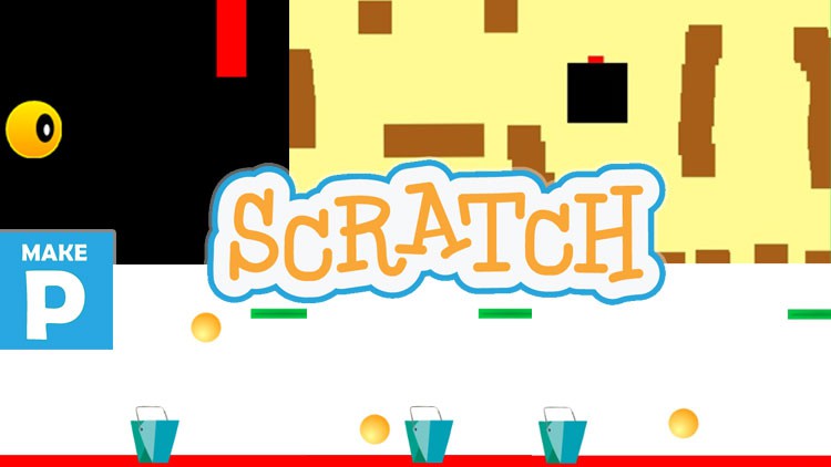 【Scratch(スクラッチ）６】ゲーム入門（Level1）。ゲームづくりの手順と手法がわかるゲームづくり入門コース